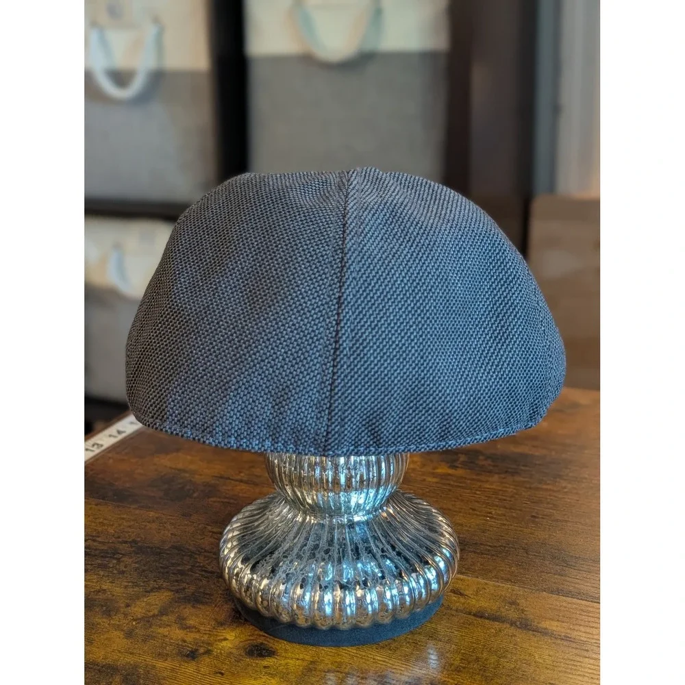 Vintage Stone Gray Newsboy Ivy Flat Cap Men's One Size Classic Driver Hat Golf